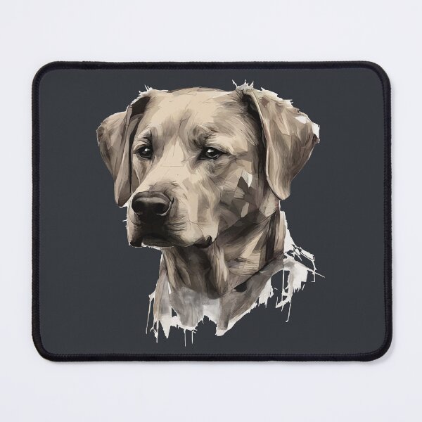 Item preview, Geometric Labrador - Modern Pet Art designed and sold by Tklezardesigns.