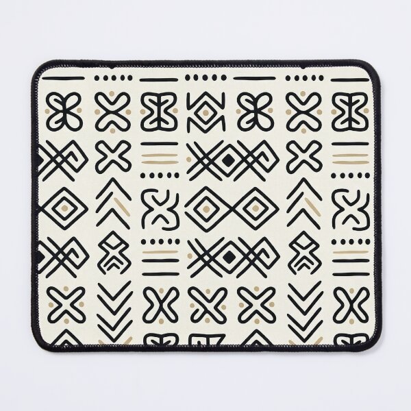 Item preview, Modern African Mudcloth Pattern | Boho Tribal Geometric Seamless Design designed and sold by BloomyBCrafts.