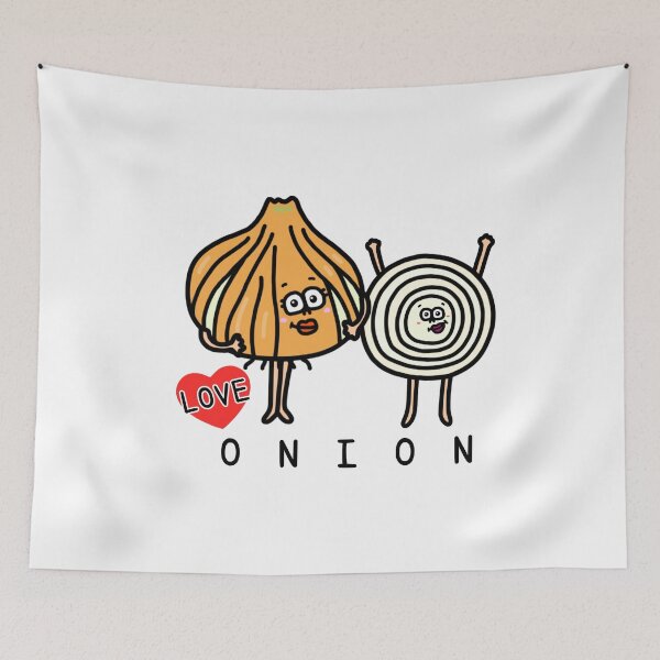 Item preview, Cute I LOVE ONION designed and sold by kanaehonkawa.