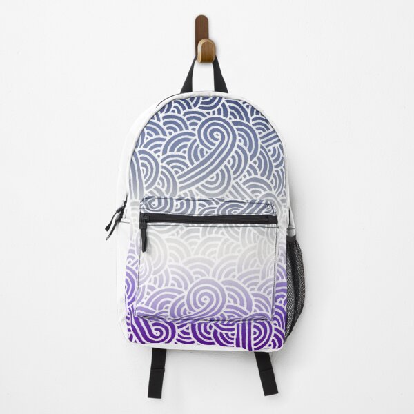 Item preview, Ombré butch lesbian colours and white swirls doodles designed and sold by savousepate.