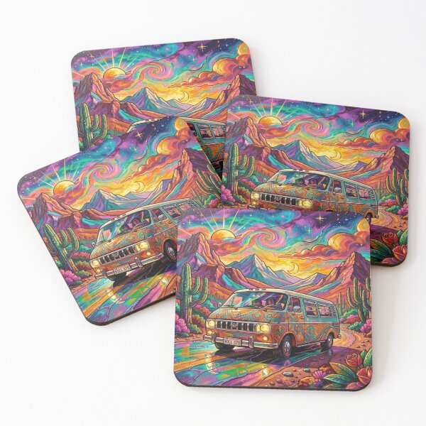 Item preview, Psychedelic Desert Van Journey designed and sold by FotoworldEdel.