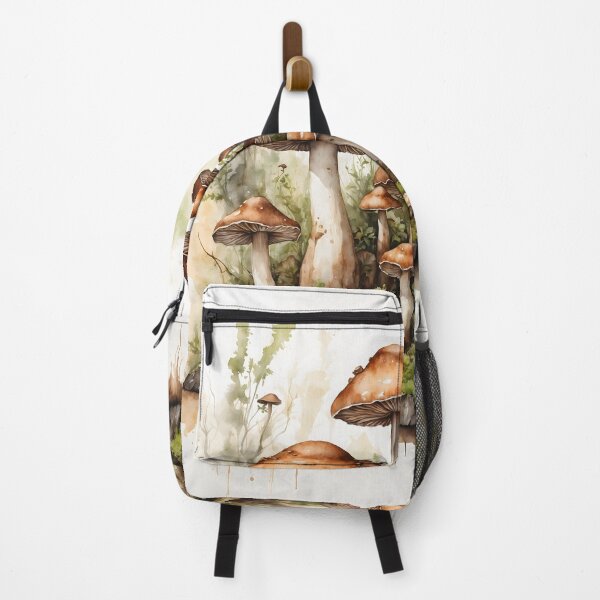Item preview, Forest Mushrooms Watercolor Art designed and sold by RawNaturePrints.