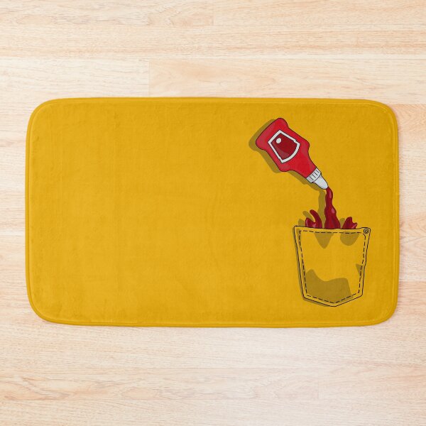 Item preview, Pocket Ketchup | Condiment Lover Pocket Design designed and sold by Fun Funky Designs.