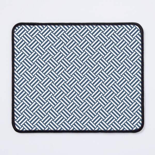 Item preview, Denim and White basket weave designed and sold by pattern-archive.