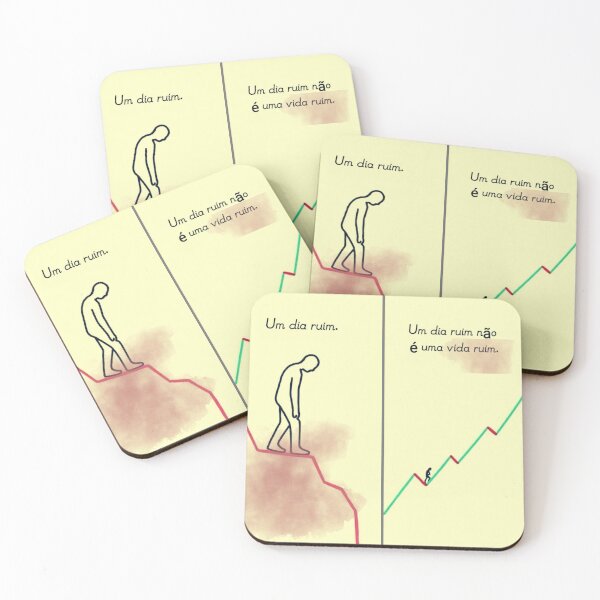 Item preview, Um dia difícil é só "um dia" difícil designed and sold by DiFraia Studio.