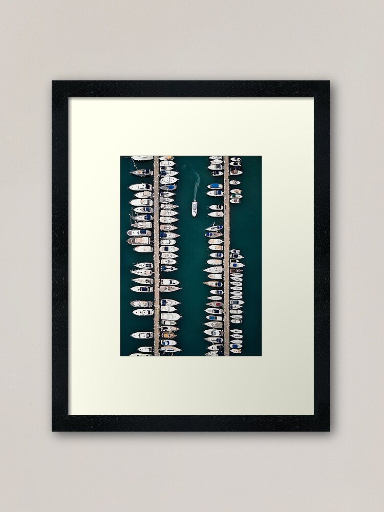 Thumbnail 2 of 7, Framed Art Print, The Catwalk designed and sold by DRONY.