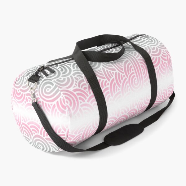 Item preview, Ombré demigirl colours and white swirls doodles designed and sold by savousepate.