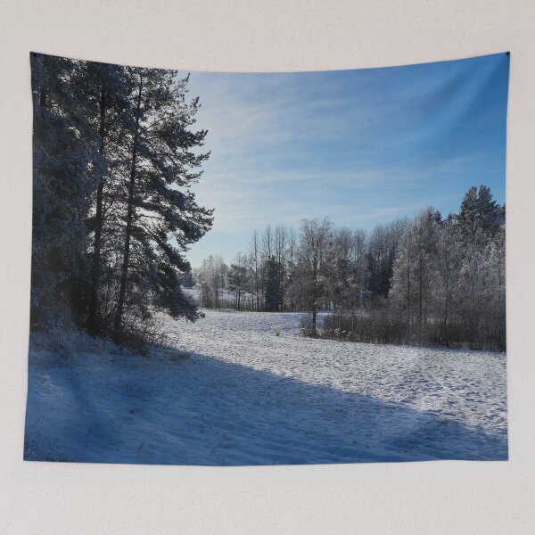 Item preview, Blue and white field designed and sold by Jouko Lehto Photography.
