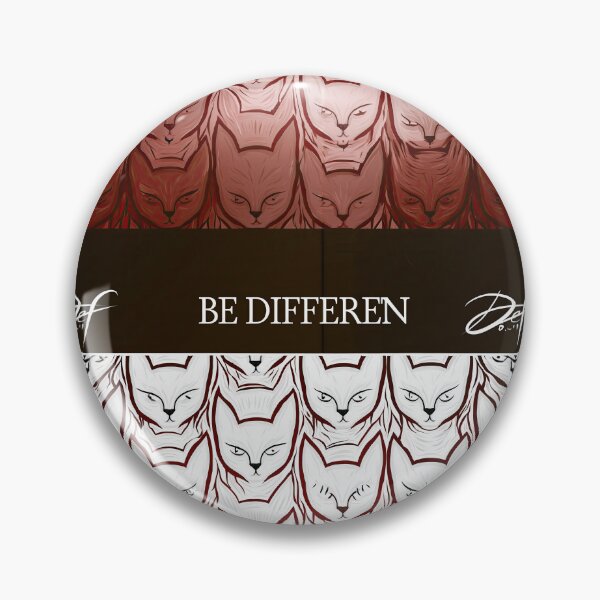 Item preview, Minimalist White Fox Be Different Art designed and sold by Piotrek0001.