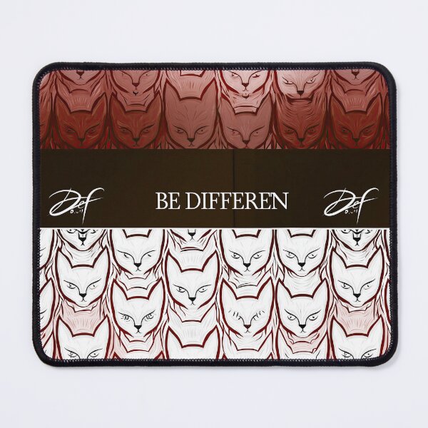 Item preview, Minimalist White Fox Be Different Art designed and sold by Piotrek0001.