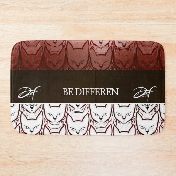 Item preview, Minimalist White Fox Be Different Art designed and sold by Piotrek0001.