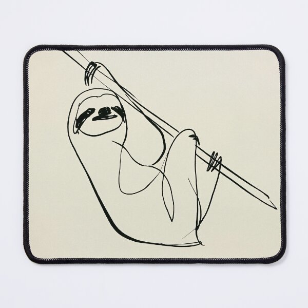 Item preview, Minimalistic Sloth on a Branch designed and sold by lautir.
