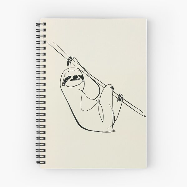 Item preview, Minimalistic Sloth on a Branch designed and sold by lautir.
