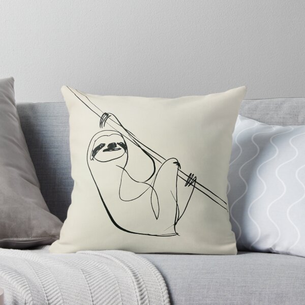 Item preview, Minimalistic Sloth on a Branch designed and sold by lautir.