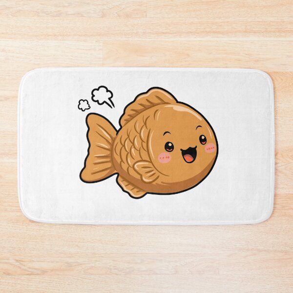 Item preview, Cute Taiyaki Fish Kawaii Japanese Dessert Cartoon designed and sold by Dospart.