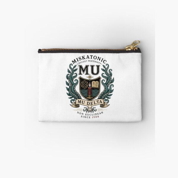 Item preview, Miskatonic Occult Fraternity Mu Delta Non Euclidean Crest designed and sold by Fenay Designs.