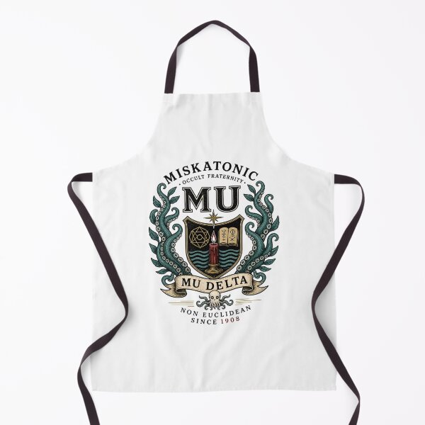 Item preview, Miskatonic Occult Fraternity Mu Delta Non Euclidean Crest designed and sold by Fenay Designs.