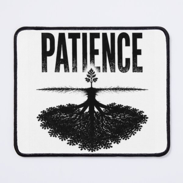 Item preview, Patience | Strong Roots Build Great Futures Typography designed and sold by layalistoresa.