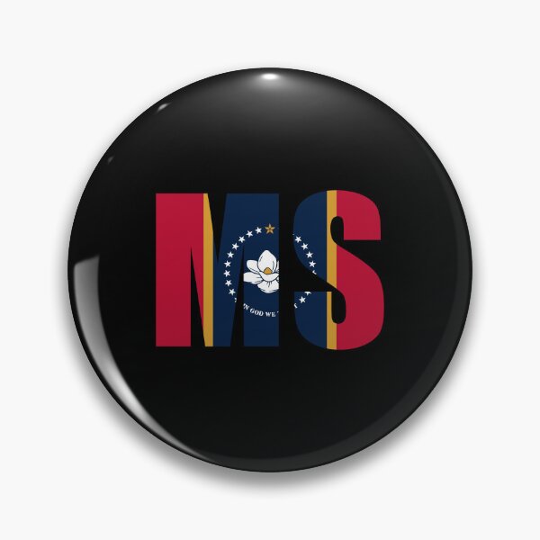 Item preview, Mississippi Flag Initials MS designed and sold by shitpostee.