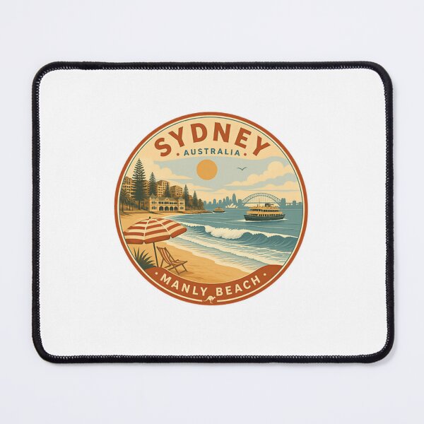 Item preview, Sydney Australia Manly Beach Travel Souvenir Vacation designed and sold by Simsimah26Parks.
