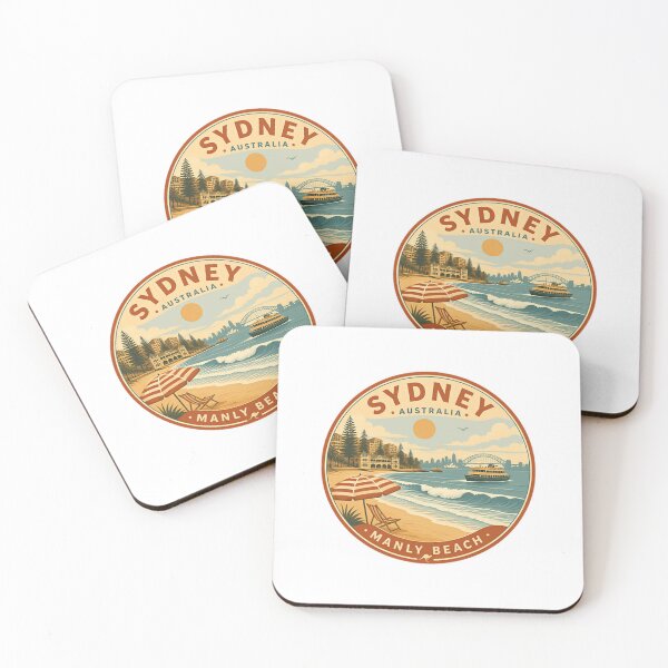 Item preview, Sydney Australia Manly Beach Travel Souvenir Vacation designed and sold by Simsimah26Parks.