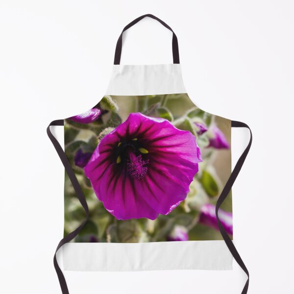 Item preview, Vibrant Purple Flower Close-Up Macro Bloom With Detailed Petals And Pollen In Soft Bokeh designed and sold by Nmallia.