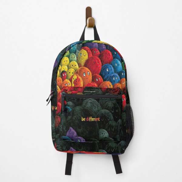 Item preview, Rainbow Monster Pile Be Different Art designed and sold by Piotrek0001.