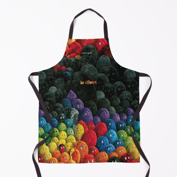 Item preview, Rainbow Monster Pile Be Different Art designed and sold by Piotrek0001.