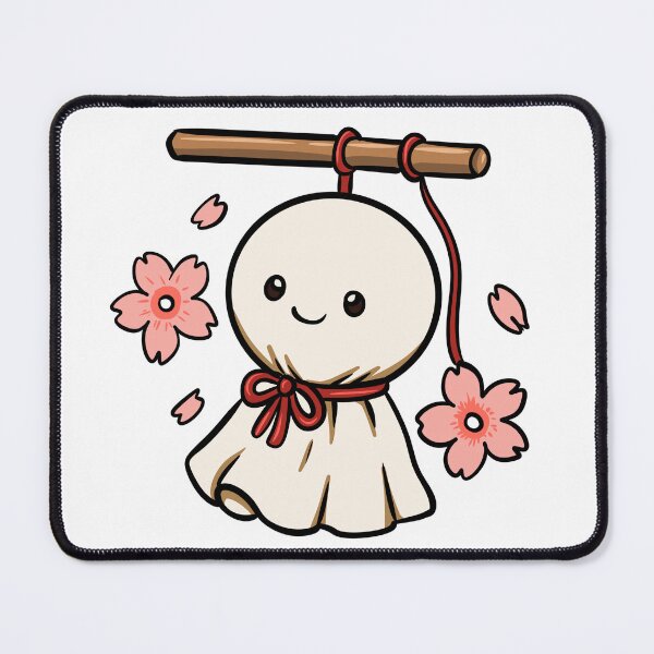 Item preview, Cute Teru Teru Bozu Japanese Doll Kawaii Sakura designed and sold by Dospart.