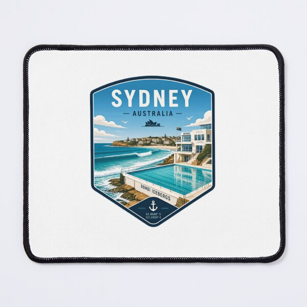 Item preview, Sydney Australia Bondi Icebergs Travel Souvenir Destination designed and sold by Simsimah26Parks.