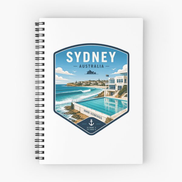 Item preview, Sydney Australia Bondi Icebergs Travel Souvenir Destination designed and sold by Simsimah26Parks.