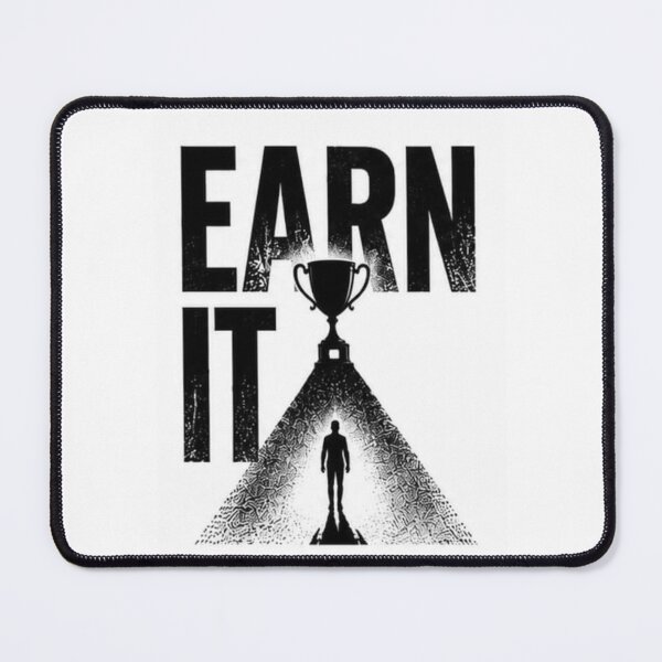Item preview, Earn It | Success Is Built Not Given Typography designed and sold by layalistoresa.