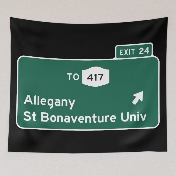 Item preview, St. Bonaventure Exit designed and sold by pink-beagle.