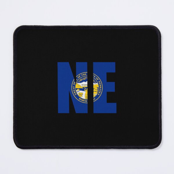 Item preview, Nebraska Flag Initials NE designed and sold by shitpostee.
