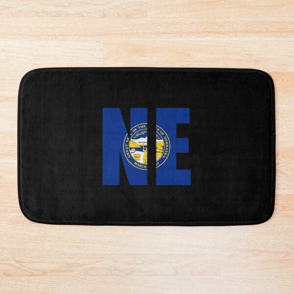 Item preview, Nebraska Flag Initials NE designed and sold by shitpostee.