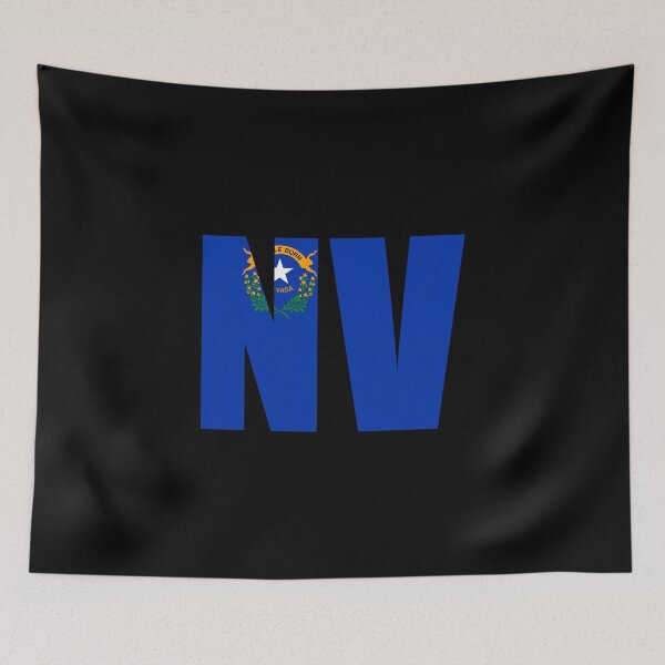 Item preview, Nevada Flag Initials NV designed and sold by shitpostee.