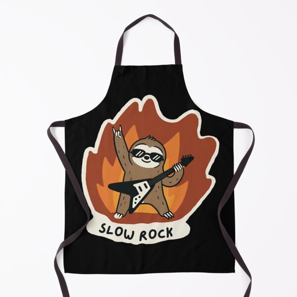 Item preview, Slow Rock Sloth Playing Electric Guitar designed and sold by KomixsDesign.
