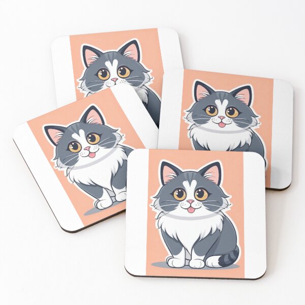 Item preview, Digital Art - Kawaii Cat Illustration, Chibi Style designed and sold by DoodyPets.