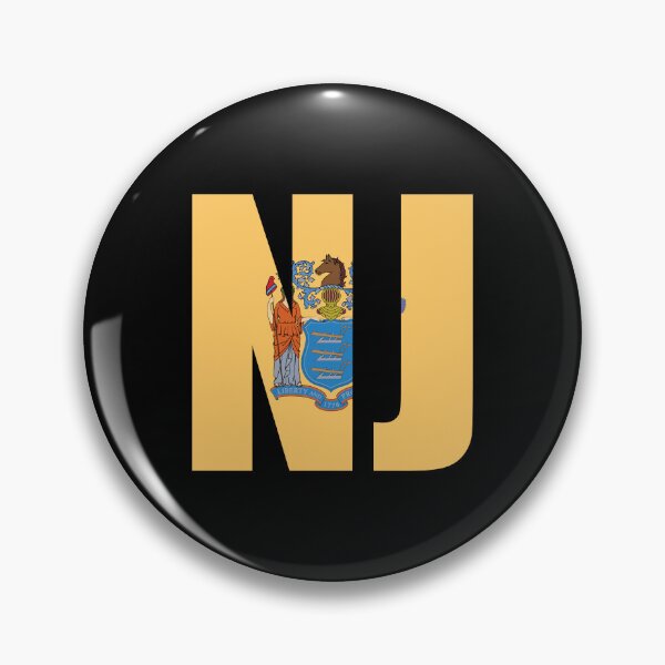 Item preview, New Jersey Flag Initials NJ designed and sold by shitpostee.