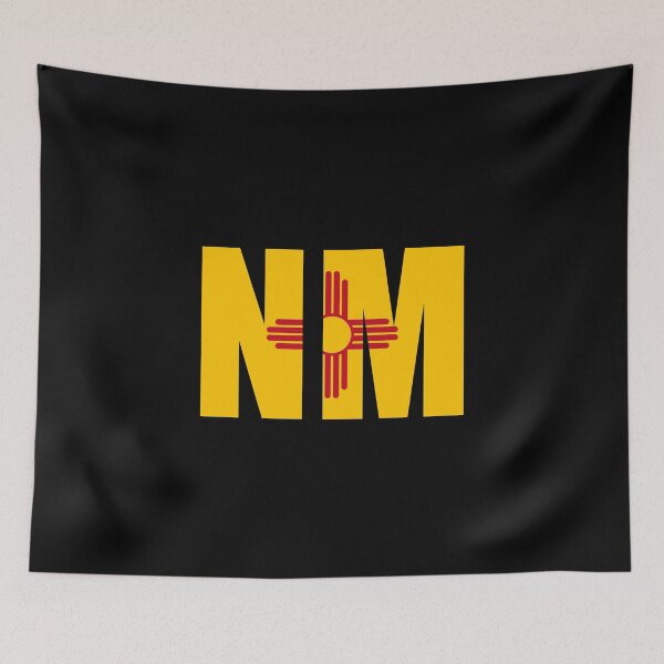 Item preview, New Mexico Flag Initials NM designed and sold by shitpostee.