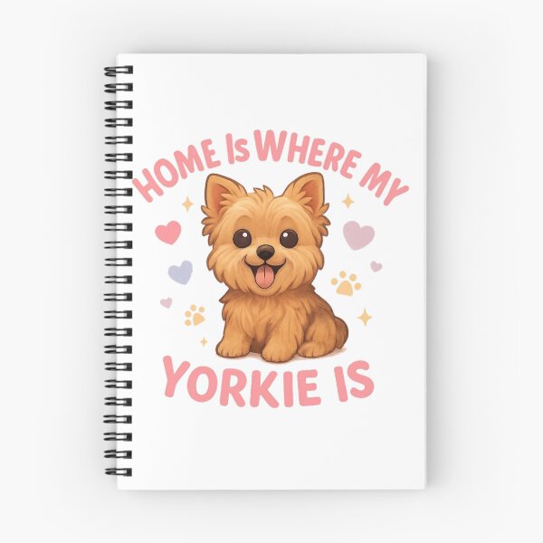 Item preview, Home Is Where My Yorkie Is Cute Yorkshire Terrier Dog Lover Design designed and sold by FurAndFlaireg.
