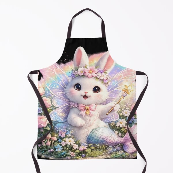 Item preview, Cute Fairy Bunny Mermaid Fantasy designed and sold by Sneh024.