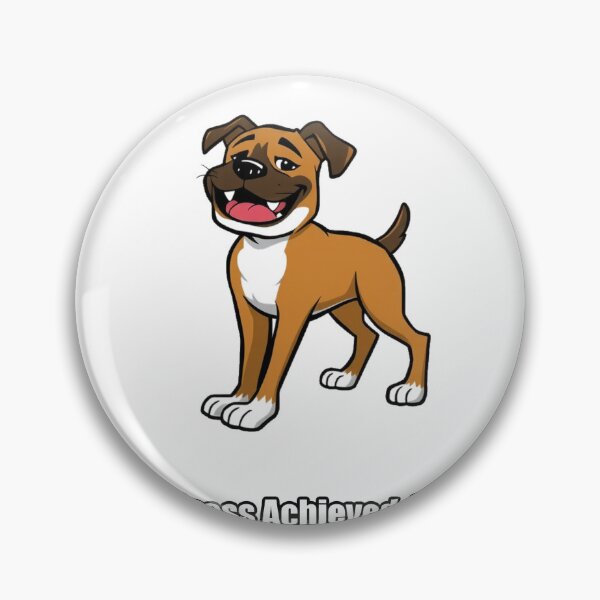Item preview, Boxer - Happiness Achieved Loudly - Funny Happy Boxer Gift designed and sold by pawdrops.