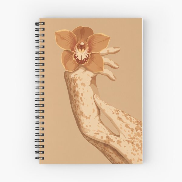Item preview, Hand Holding Orchid Botanical Illustration designed and sold by minbadesign.