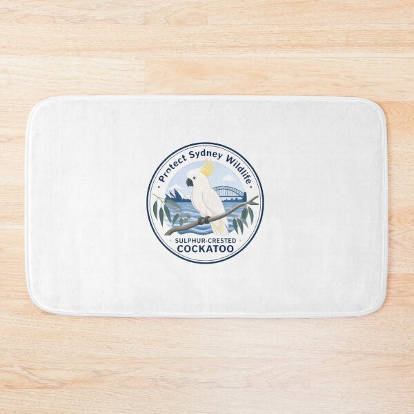 Item preview, Protect Sydney Wildlife Sulphur-Crested Cockatoo Australian Bird Lover Sydney Tourist designed and sold by Simsimah26Parks.