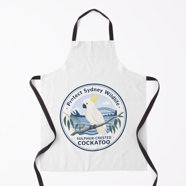 Item preview, Protect Sydney Wildlife Sulphur-Crested Cockatoo Australian Bird Lover Sydney Tourist designed and sold by Simsimah26Parks.