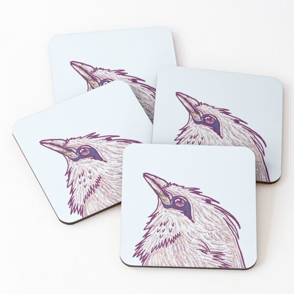 Item preview, Majestic Bali Myna Starling Art designed and sold by FeatherSkutch.