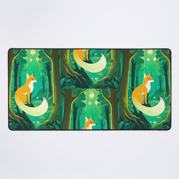 Item preview, Digital Art - Red Fox, Magic in an Enchanted Forest designed and sold by DoodyPets.