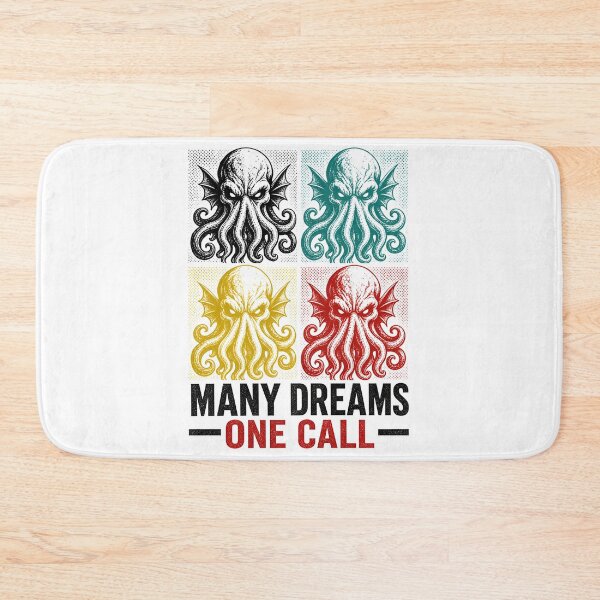 Item preview, Many Dreams One Call Cthulhu Pop Art Andy Warhol Style Gothic designed and sold by Fenay Designs.