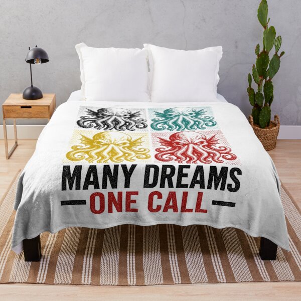 Item preview, Many Dreams One Call Cthulhu Pop Art Andy Warhol Style Gothic designed and sold by Fenay Designs.